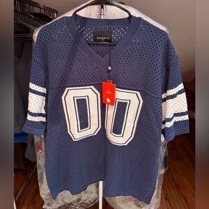 YOUNGLA 4226 - VARSITY KNIT JERSEY LARGE